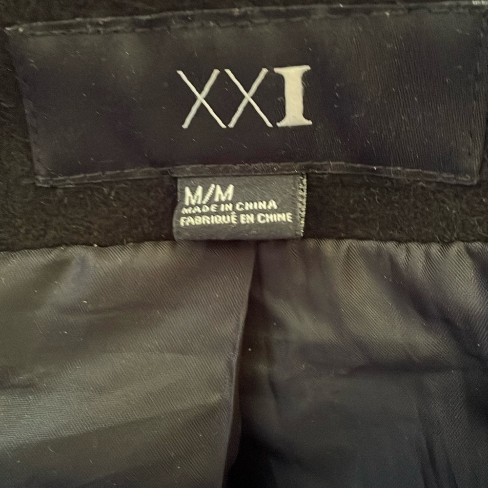 Forever 21, XXI stylish winter coat.
